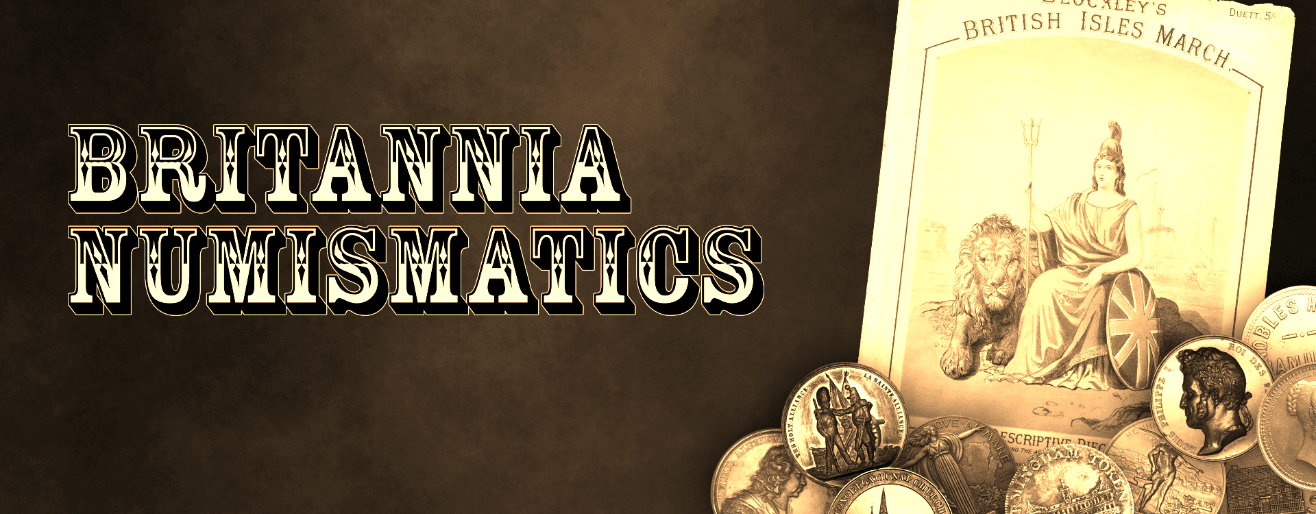 Britannia Numismatics header